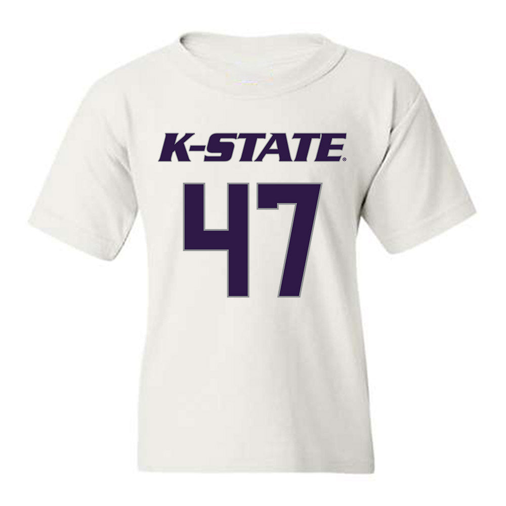 Kansas State - NCAA Men's Basketball : Andrej Kostic - Classic Shersey Youth T-Shirt-0