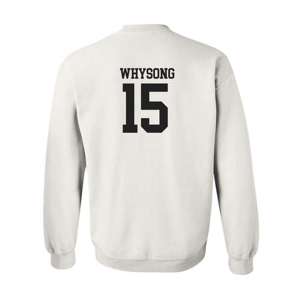 Wake Forest - NCAA Baseball : Nate Whysong - Classic Shersey Crewneck Sweatshirt-1