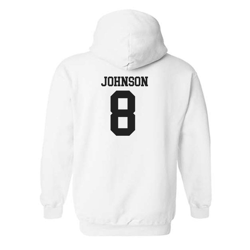 Wake Forest - NCAA Men's Basketball : Ty-laur Johnson - Classic Shersey Hooded Sweatshirt