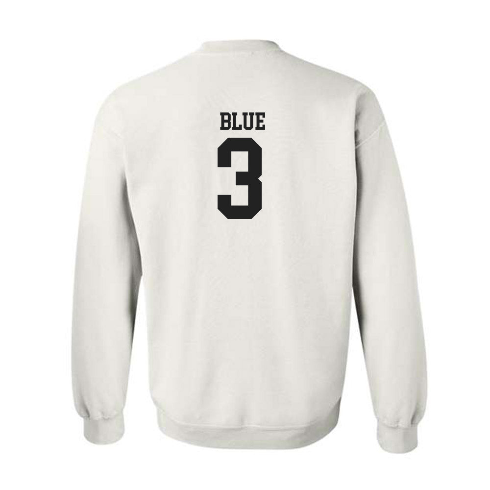 Wake Forest - NCAA Football : Capone Blue - Crewneck Sweatshirt Classic Shersey