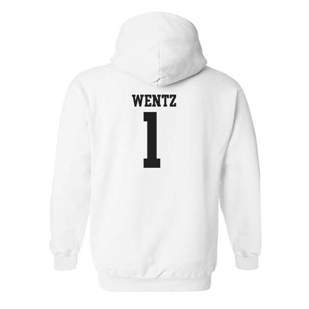 Wake Forest - NCAA Baseball : Dalton Wentz - Classic Shersey Hooded Sweatshirt-1