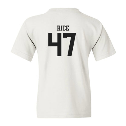 Wake Forest - NCAA Baseball : Cole Rice - Classic Shersey Youth T-Shirt-1