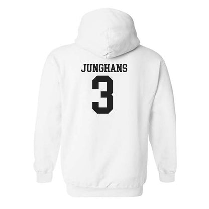 Wake Forest - NCAA Baseball : Alex Junghans - Classic Shersey Hooded Sweatshirt-1