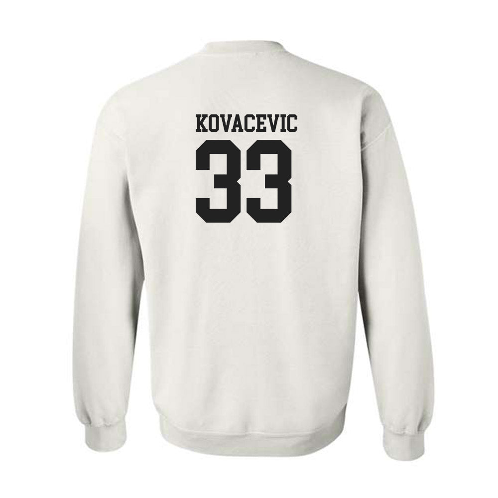 Wake Forest - NCAA Men's Basketball : Dimitrije Kovacevic - Classic Shersey Crewneck Sweatshirt-1