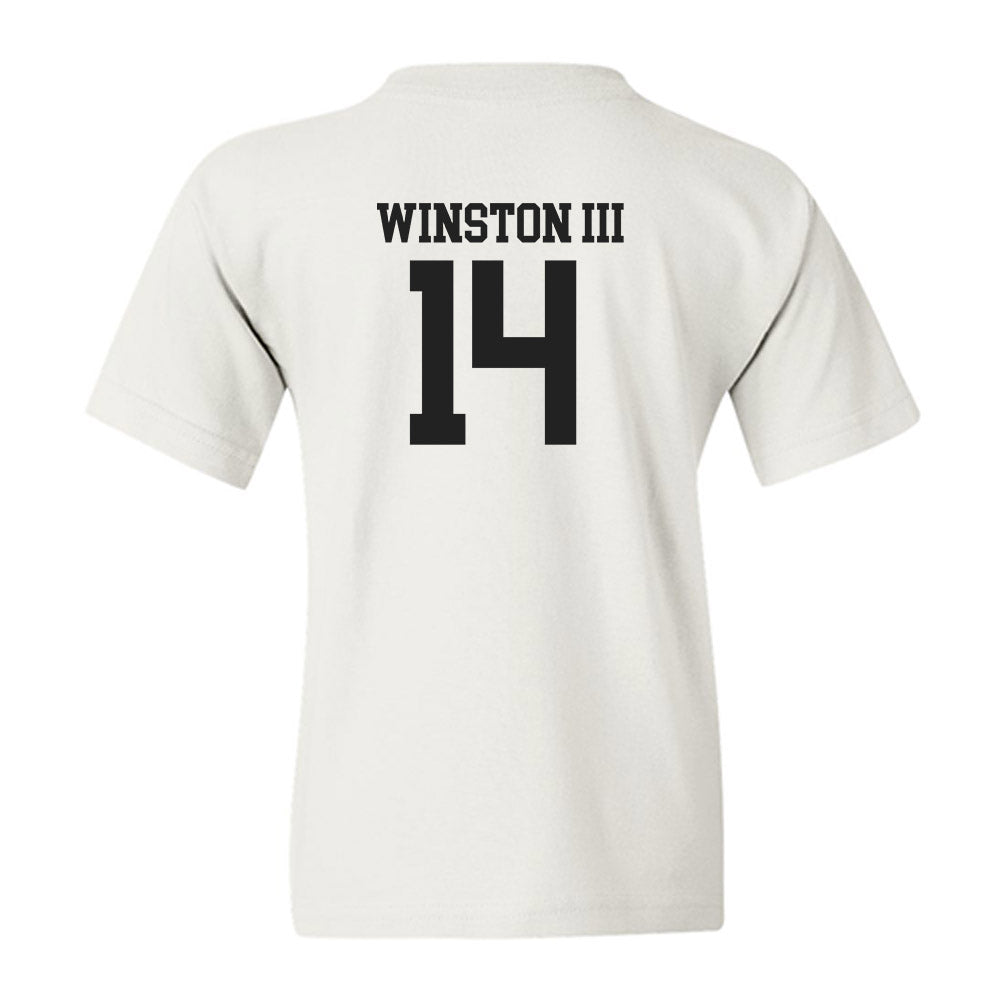 Wake Forest - NCAA Football : Braxton Winston III - Classic Shersey Youth T-Shirt-1