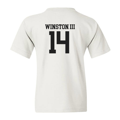 Wake Forest - NCAA Football : Braxton Winston III - Classic Shersey Youth T-Shirt-1