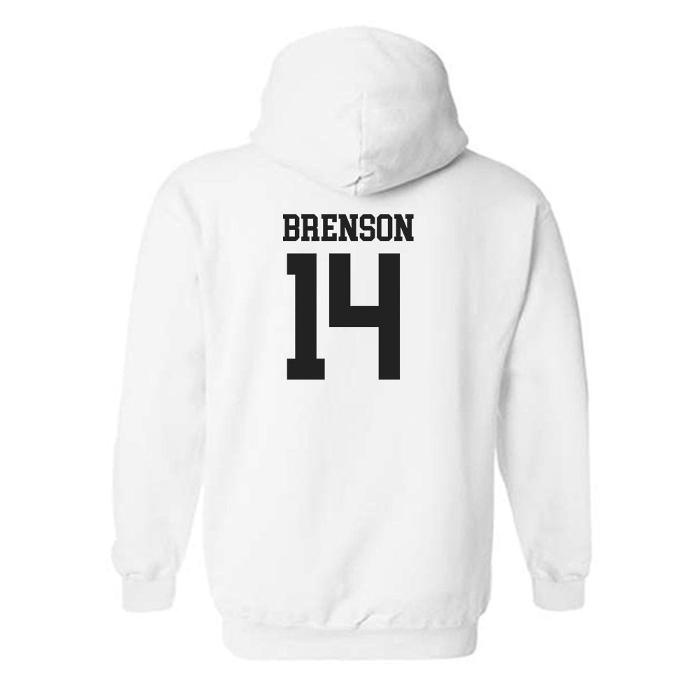 Wake Forest - NCAA Football : Chevalier Brenson - Classic Shersey Hooded Sweatshirt-1