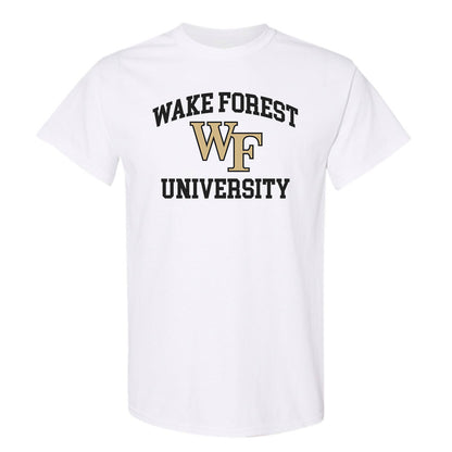 Wake Forest - NCAA Baseball : Seven Alemais - Classic Shersey T-Shirt-0