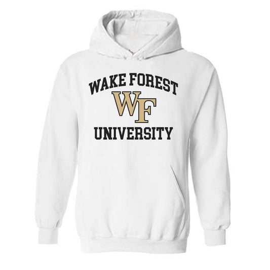 Wake Forest - NCAA Baseball : Luke Schmolke - Hooded Sweatshirt Classic Shersey
