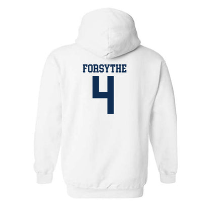 West Virginia - NCAA Men's Basketball : Jayden Forsythe - Classic Shersey Hooded Sweatshirt-1