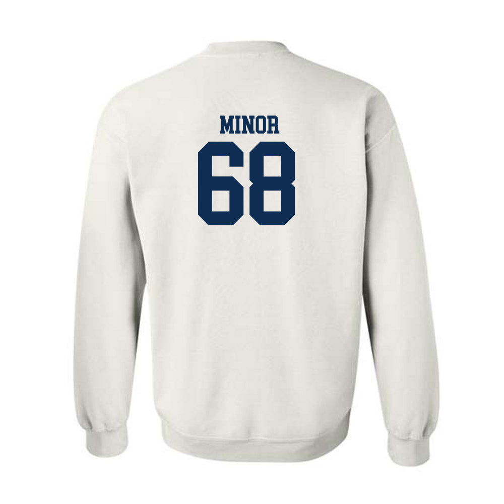 West Virginia - NCAA Football : Wyatt Minor - Classic Shersey Crewneck Sweatshirt-1