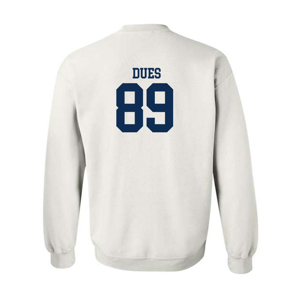 West Virginia - NCAA Football : Tyshawn Dues - Classic Shersey Crewneck Sweatshirt-1
