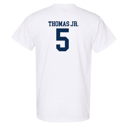West Virginia - NCAA Men's Basketball : DJ Thomas Jr. - Classic Shersey T-Shirt-1