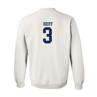 West Virginia - NCAA Men's Basketball : Honor Huff - Classic Shersey Crewneck Sweatshirt-1