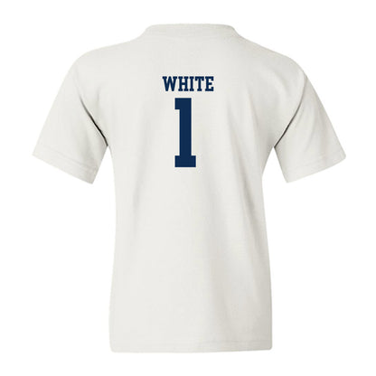 West Virginia - NCAA Football : Jahiem White - Classic Shersey Youth T-Shirt-1