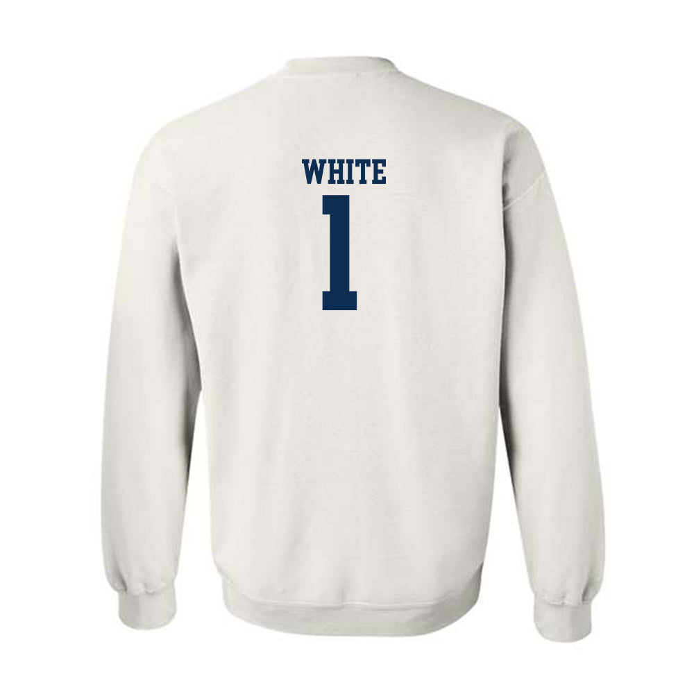 West Virginia - NCAA Football : Jahiem White - Classic Shersey Crewneck Sweatshirt-1