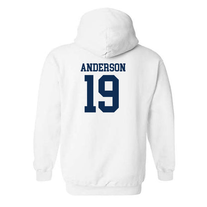 West Virginia - NCAA Football : Maximus Anderson - Classic Shersey Hooded Sweatshirt-1
