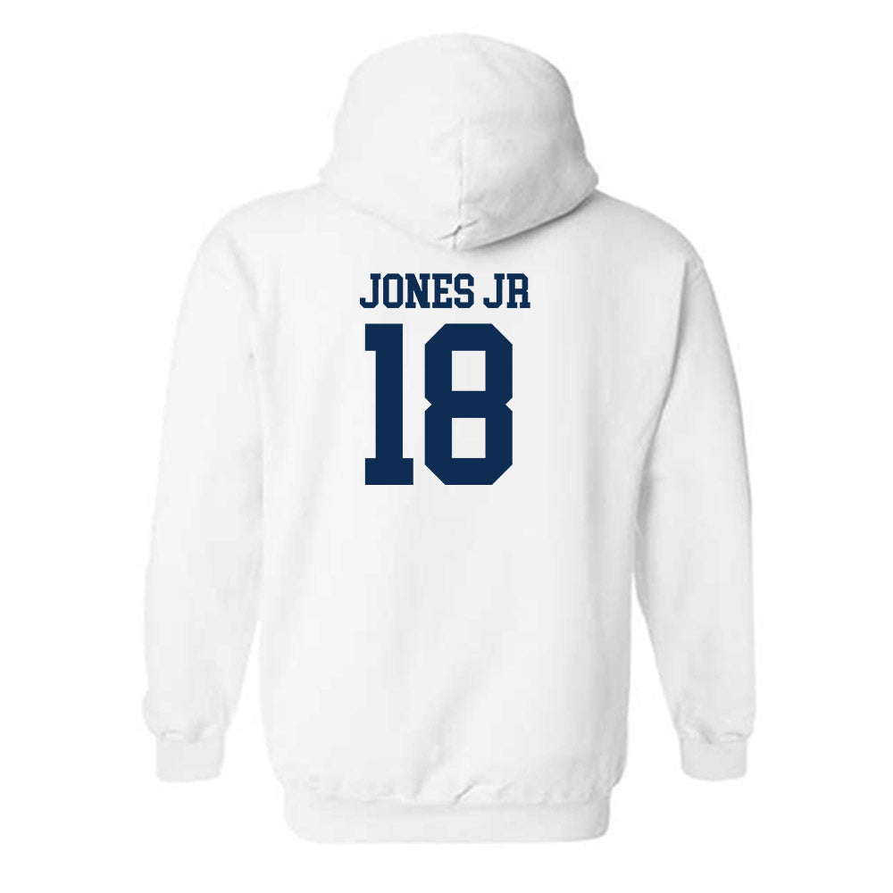 West Virginia - NCAA Football : Curtis Jones Jr - Classic Shersey Hooded Sweatshirt-1