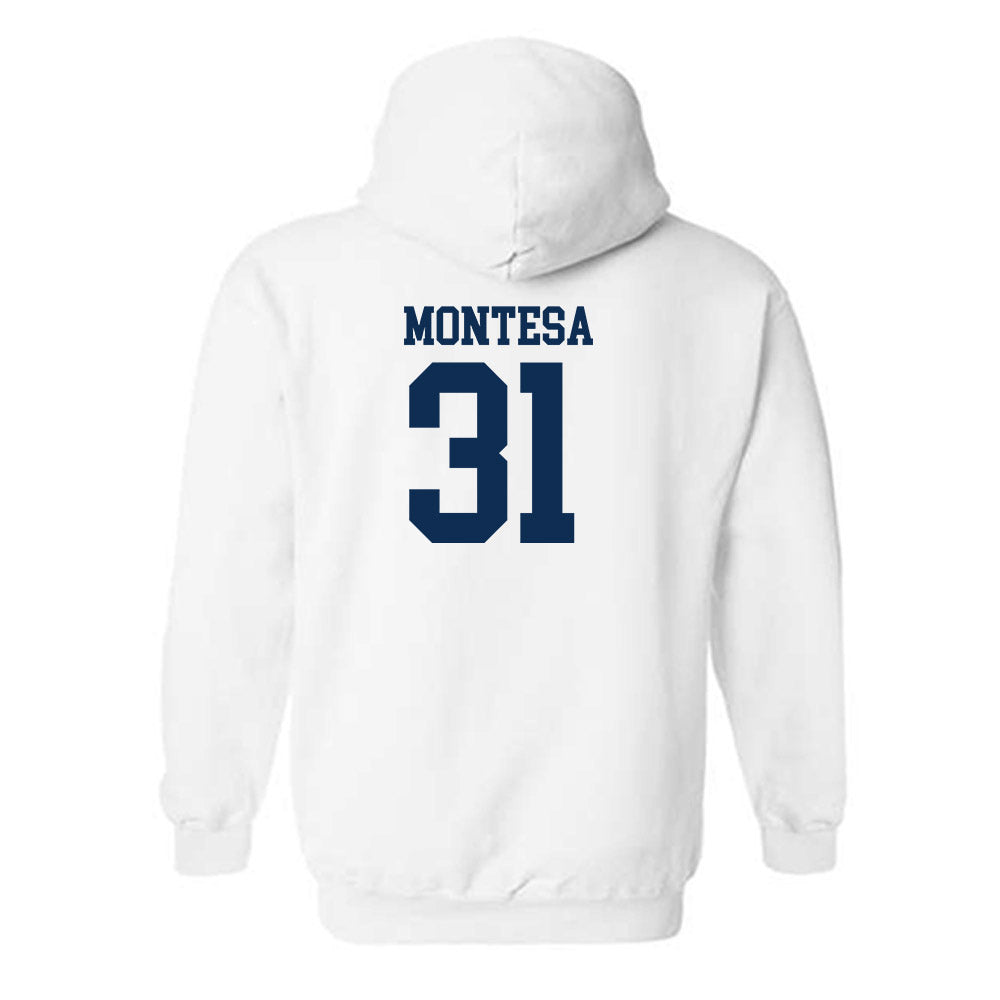 West Virginia - NCAA Baseball : Dawson Montesa - Classic Shersey Hooded Sweatshirt-1
