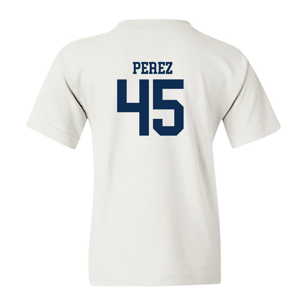 West Virginia - NCAA Baseball : David Perez - Classic Shersey Youth T-Shirt-1