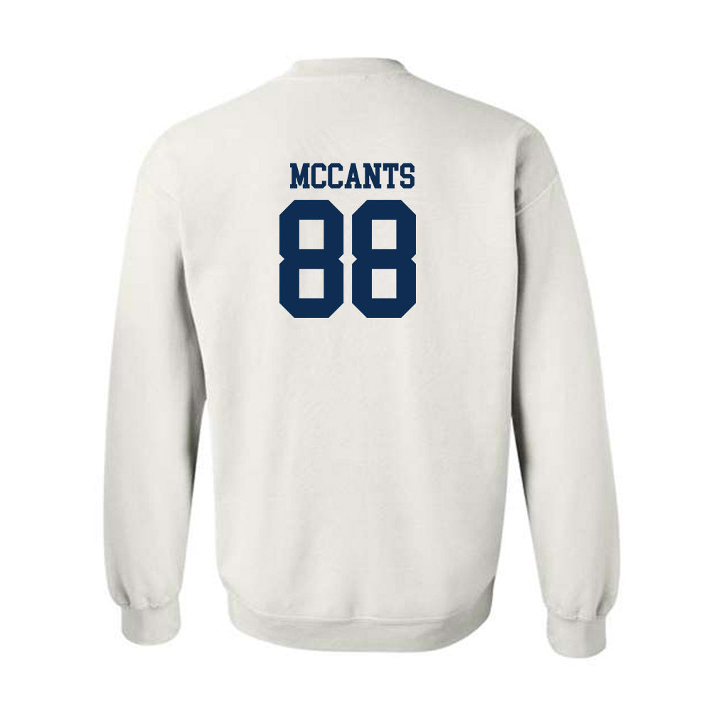 West Virginia - NCAA Football : Jordan McCants - Classic Shersey Crewneck Sweatshirt-1