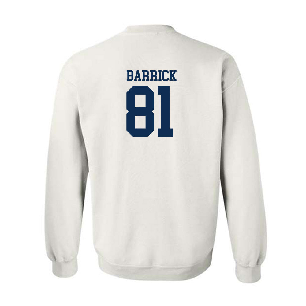 West Virginia - NCAA Football : Jacob Barrick - Classic Shersey Crewneck Sweatshirt-1