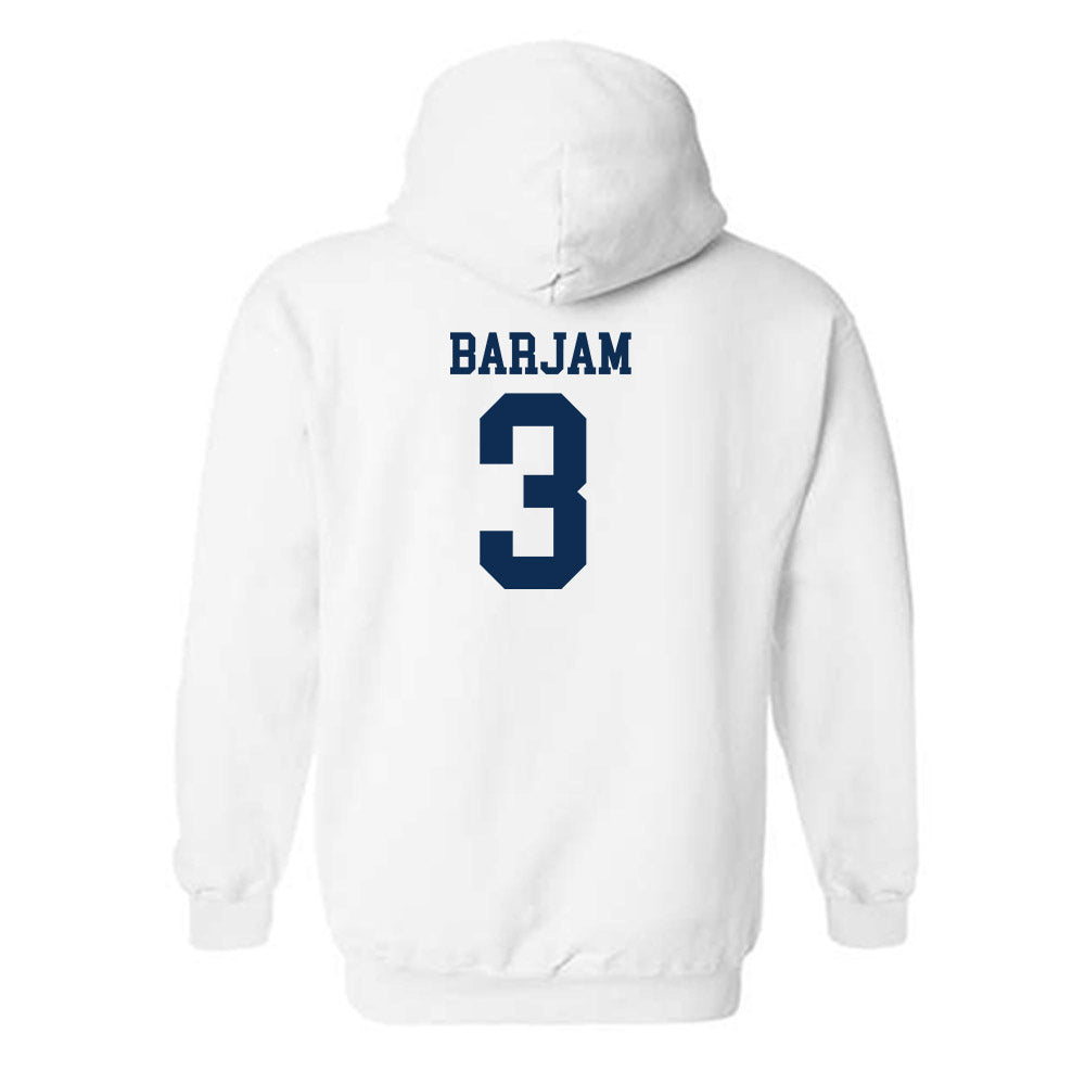 West Virginia - NCAA Baseball : Zahir Barjam - Classic Shersey Hooded Sweatshirt-1