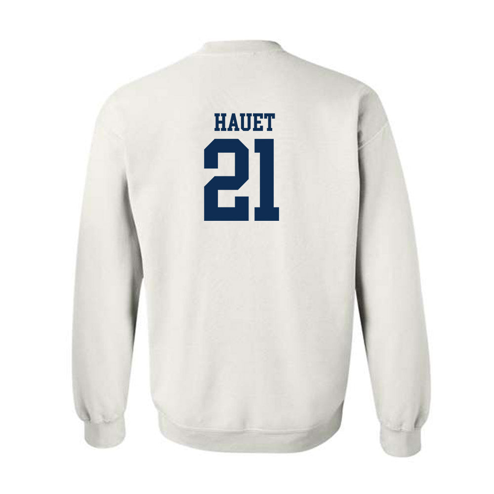 West Virginia - NCAA Men's Basketball : Niyol Hauet - Classic Shersey Crewneck Sweatshirt-1