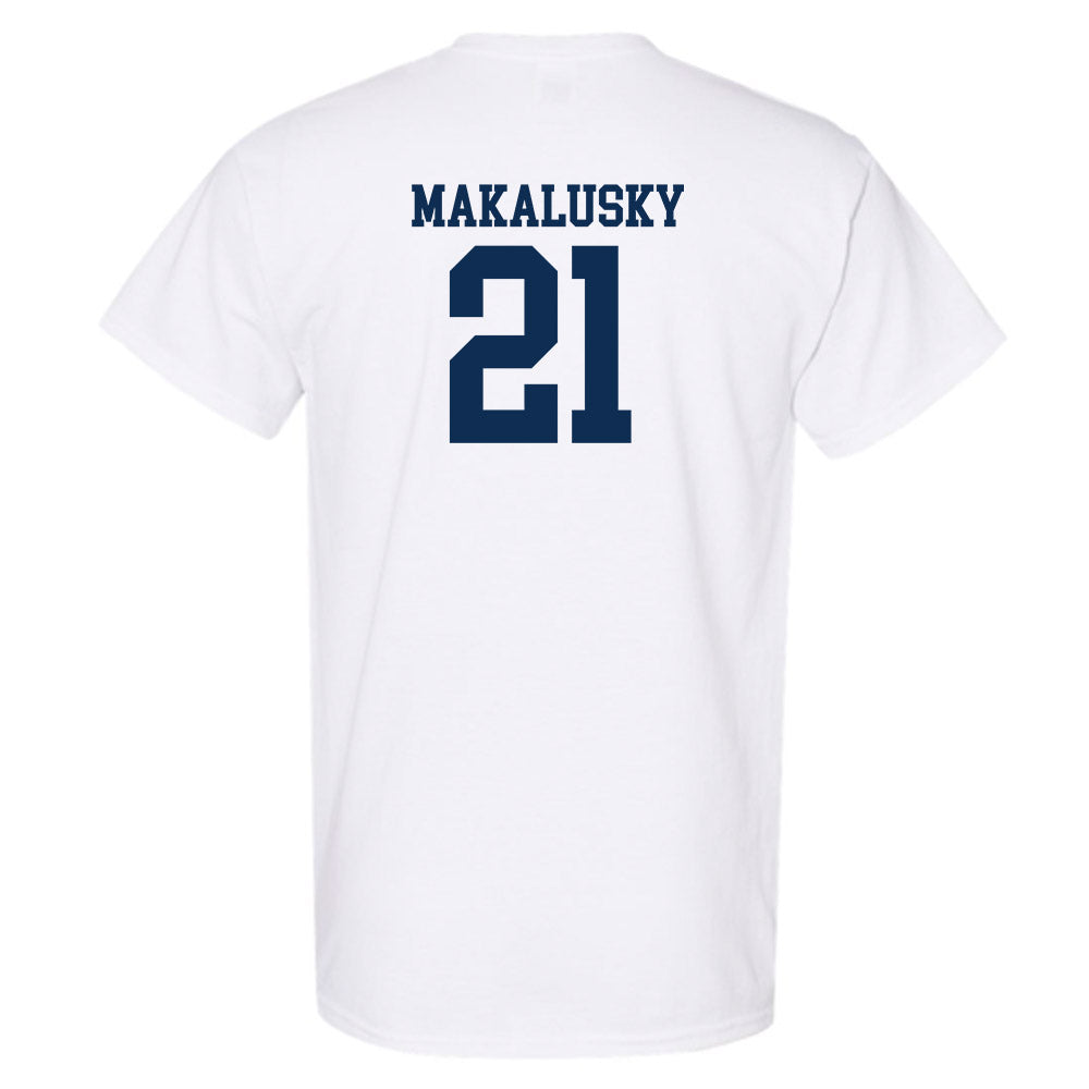 West Virginia - NCAA Women's Basketball : Riley Makalusky - Classic Shersey T-Shirt-1