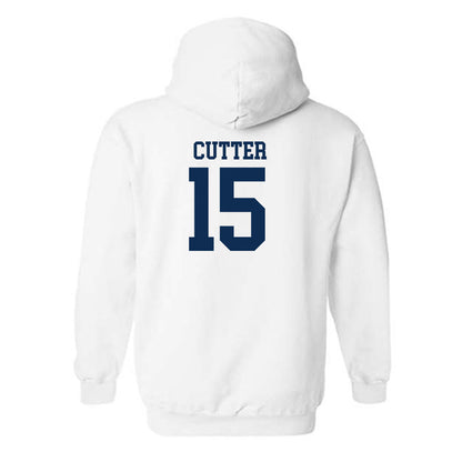 West Virginia - NCAA Football : Ben Cutter - Hooded Sweatshirt Classic Shersey