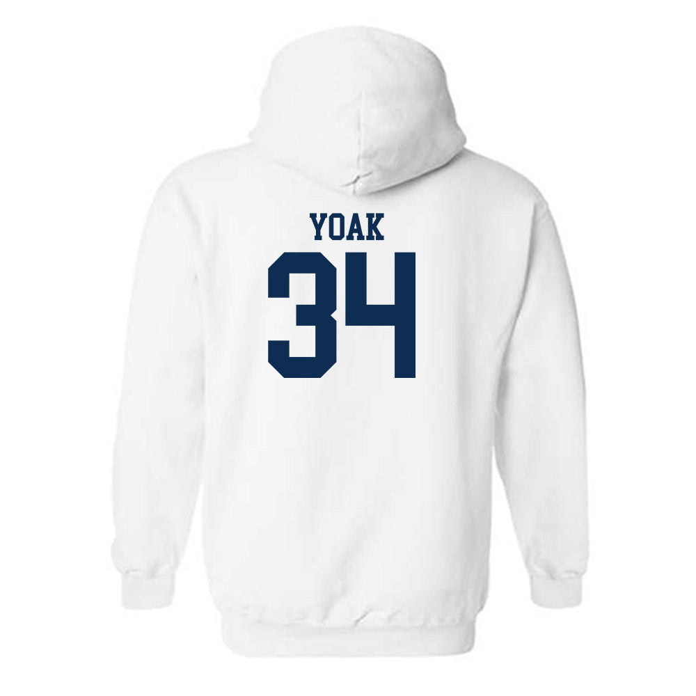West Virginia - NCAA Baseball : Bryant Yoak - Classic Shersey Hooded Sweatshirt-1