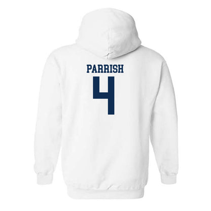 West Virginia - NCAA Women's Basketball : Madison Parrish - Classic Shersey Hooded Sweatshirt-1
