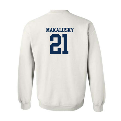 West Virginia - NCAA Women's Basketball : Riley Makalusky - Classic Shersey Crewneck Sweatshirt-1