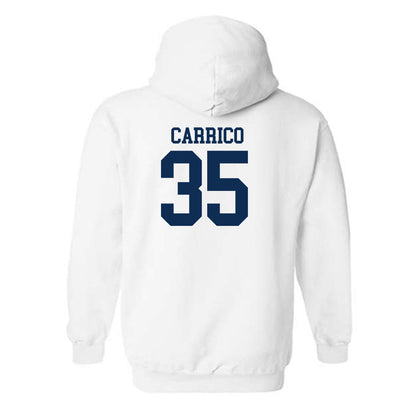 West Virginia - NCAA Football : Reid Carrico - Classic Shersey Hooded Sweatshirt-1