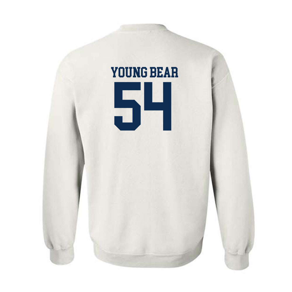 West Virginia - NCAA Football : Walter Young Bear - Classic Shersey Crewneck Sweatshirt-1