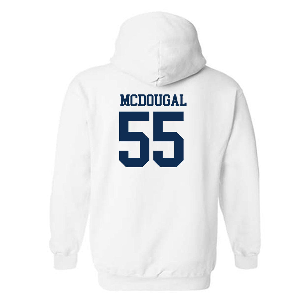 West Virginia - NCAA Baseball : Ben McDougal - Classic Shersey Hooded Sweatshirt-1