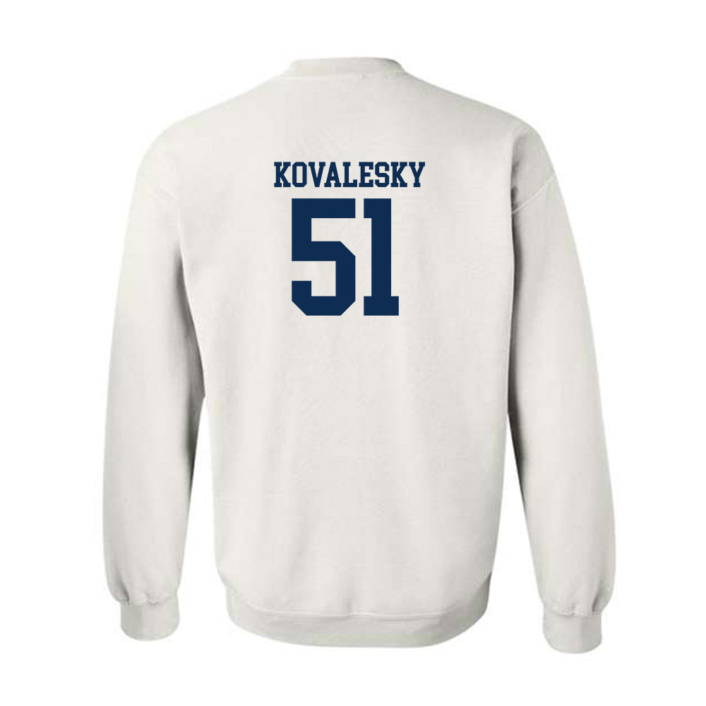 West Virginia - NCAA Football : Raymond Kovalesky - Classic Shersey Crewneck Sweatshirt-1