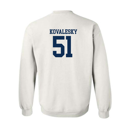 West Virginia - NCAA Football : Raymond Kovalesky - Classic Shersey Crewneck Sweatshirt-1