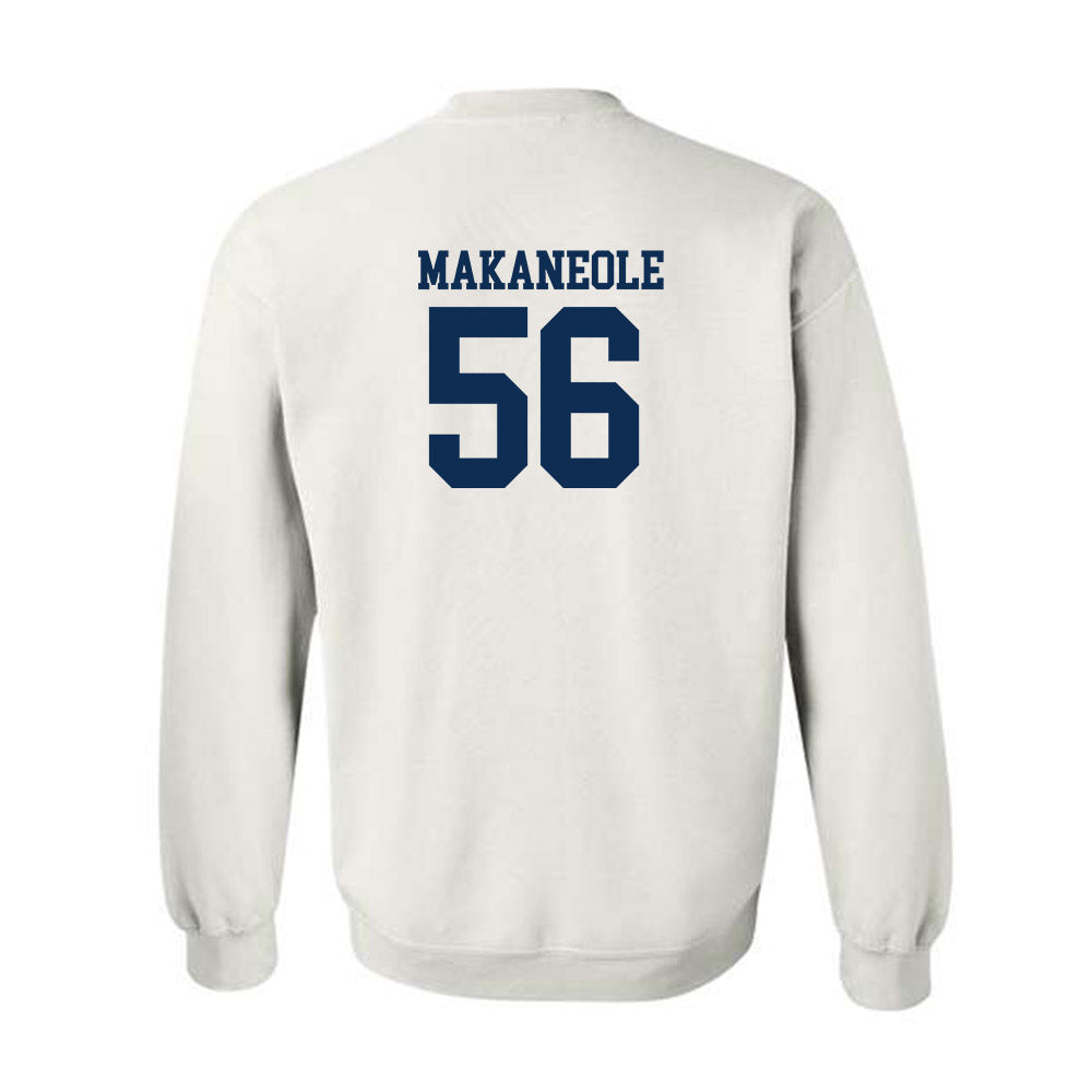 West Virginia - NCAA Football : Kimo Makaneole - Classic Shersey Crewneck Sweatshirt-1