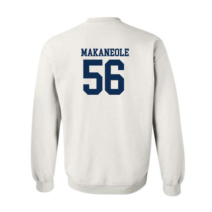 West Virginia - NCAA Football : Kimo Makaneole - Classic Shersey Crewneck Sweatshirt-1