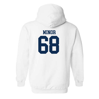 West Virginia - NCAA Football : Wyatt Minor - Classic Shersey Hooded Sweatshirt-1