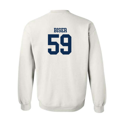 West Virginia - NCAA Football : Jackson Biser - Classic Shersey Crewneck Sweatshirt-1