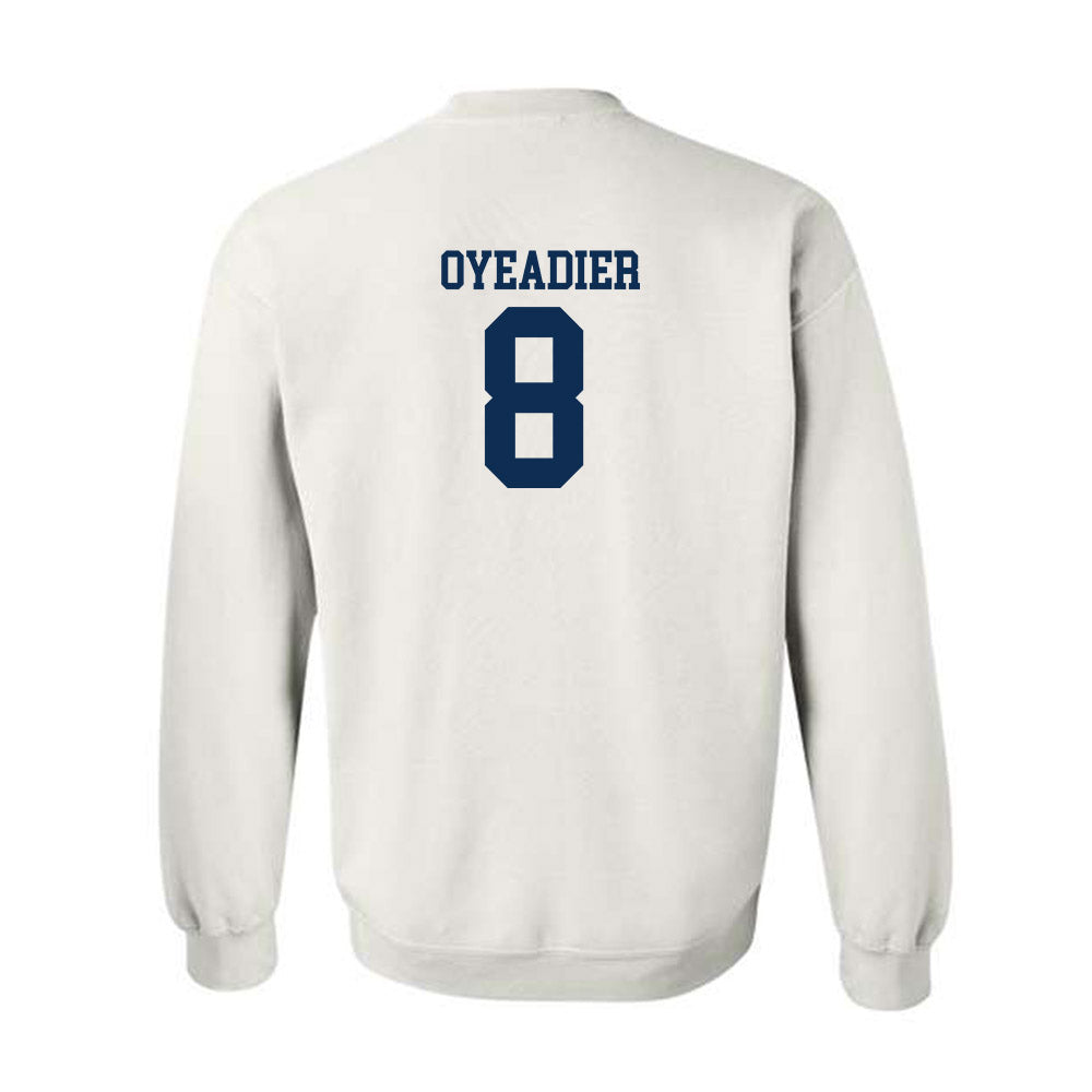 West Virginia - NCAA Men's Basketball : Abraham Oyeadier - Classic Shersey Crewneck Sweatshirt-1