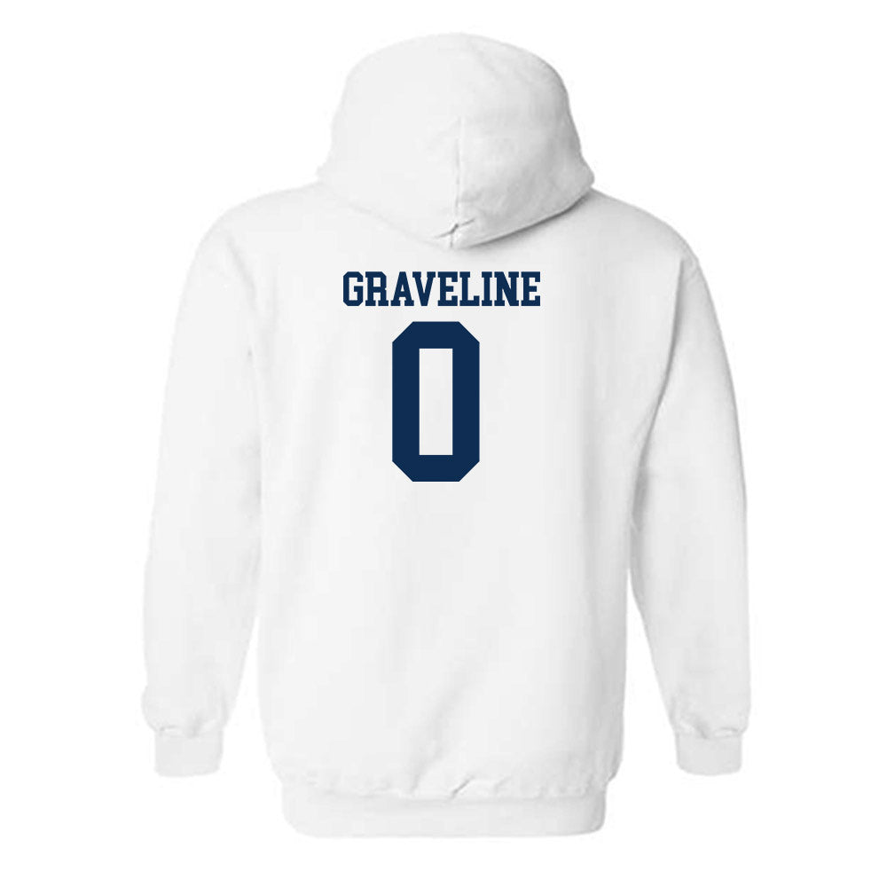 West Virginia - NCAA Baseball : Matthew Graveline - Classic Shersey Hooded Sweatshirt-1