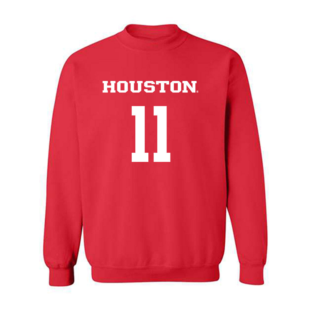 Houston - NCAA Women's Basketball : Jemma Hunter - Classic Shersey Crewneck Sweatshirt-0