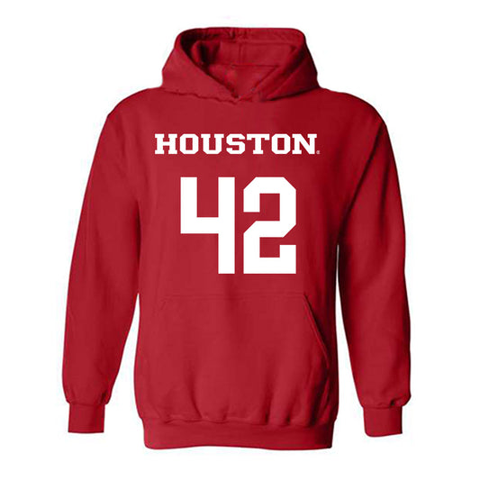 Houston - NCAA Women's Basketball : Peyton McFarland - Classic Shersey Hooded Sweatshirt-0