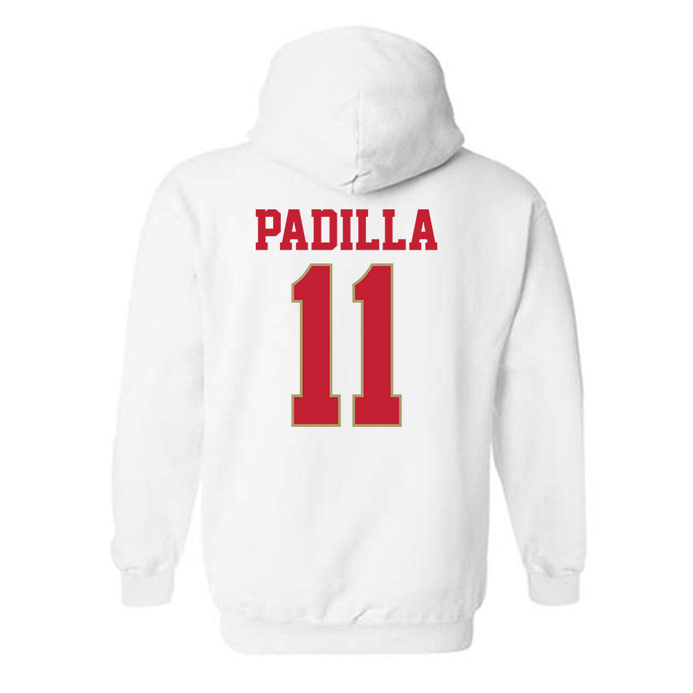 DU - NCAA Women's Basketball : Karolina Padilla - Classic Shersey Hooded Sweatshirt-1