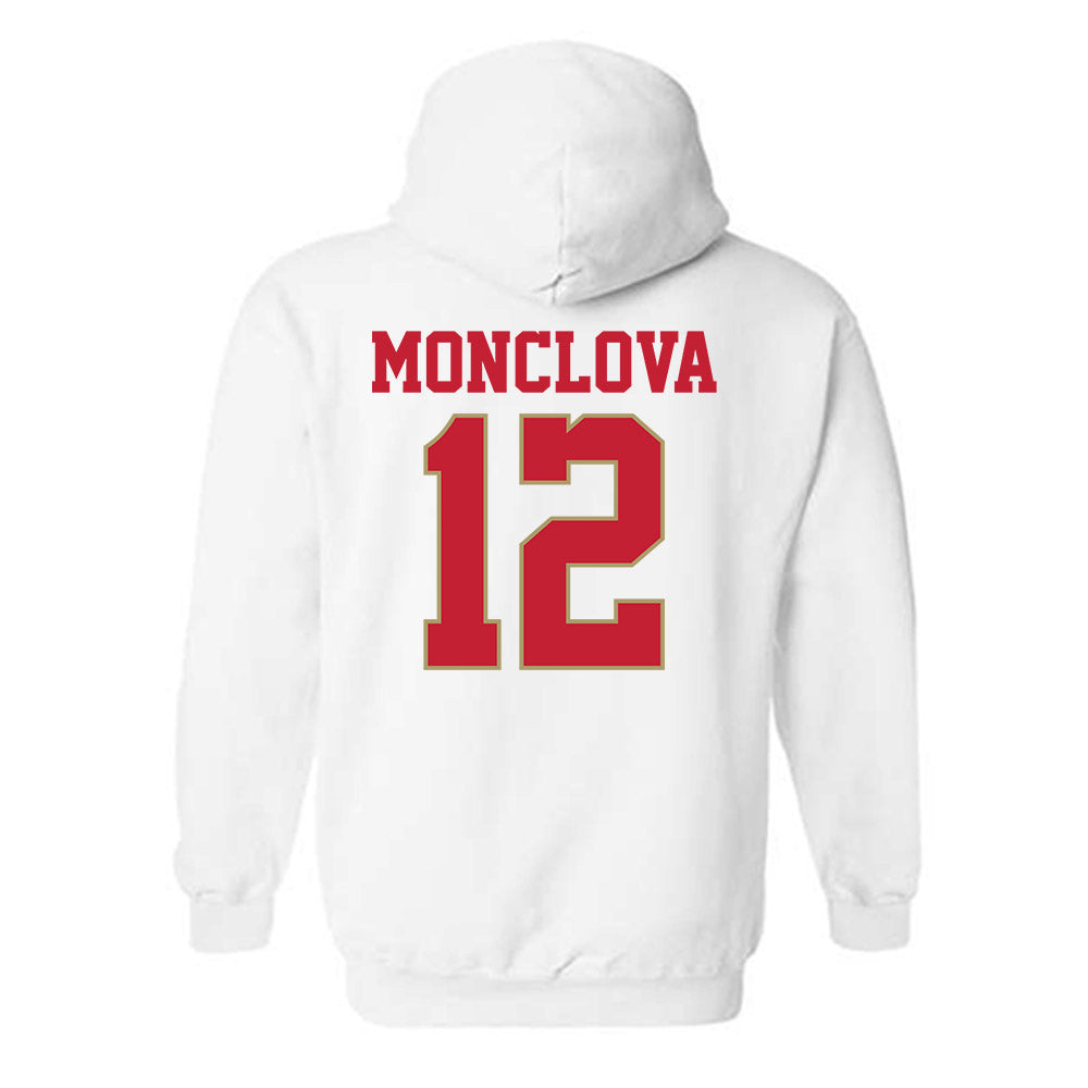 DU - NCAA Women's Basketball : Laia Monclova - Classic Shersey Hooded Sweatshirt-1