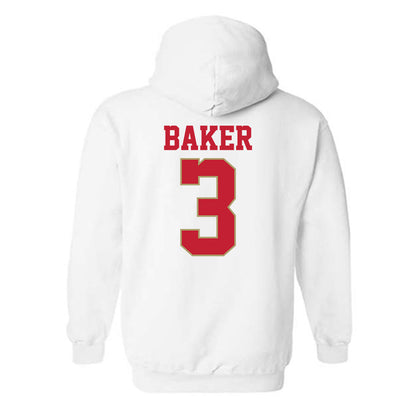 DU - NCAA Women's Basketball : Victoria Baker - Classic Shersey Hooded Sweatshirt-1
