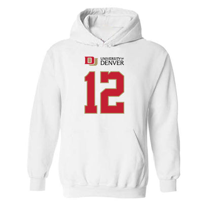 DU - NCAA Women's Basketball : Laia Monclova - Classic Shersey Hooded Sweatshirt-0